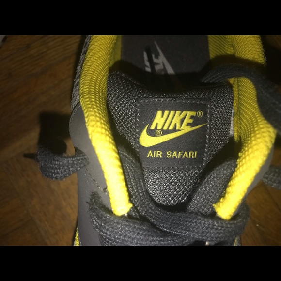 NIKE AIR SAFARI LE - GREY/ANTHRACITE/SPEED YELLOW - Picture 3 of 8